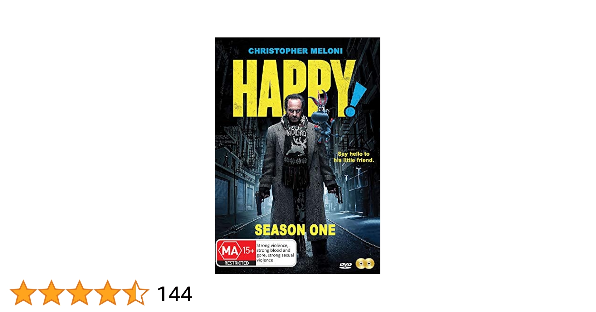 Happy! Season 1 (DVD) : Wayne Yip, Various Others, Brian